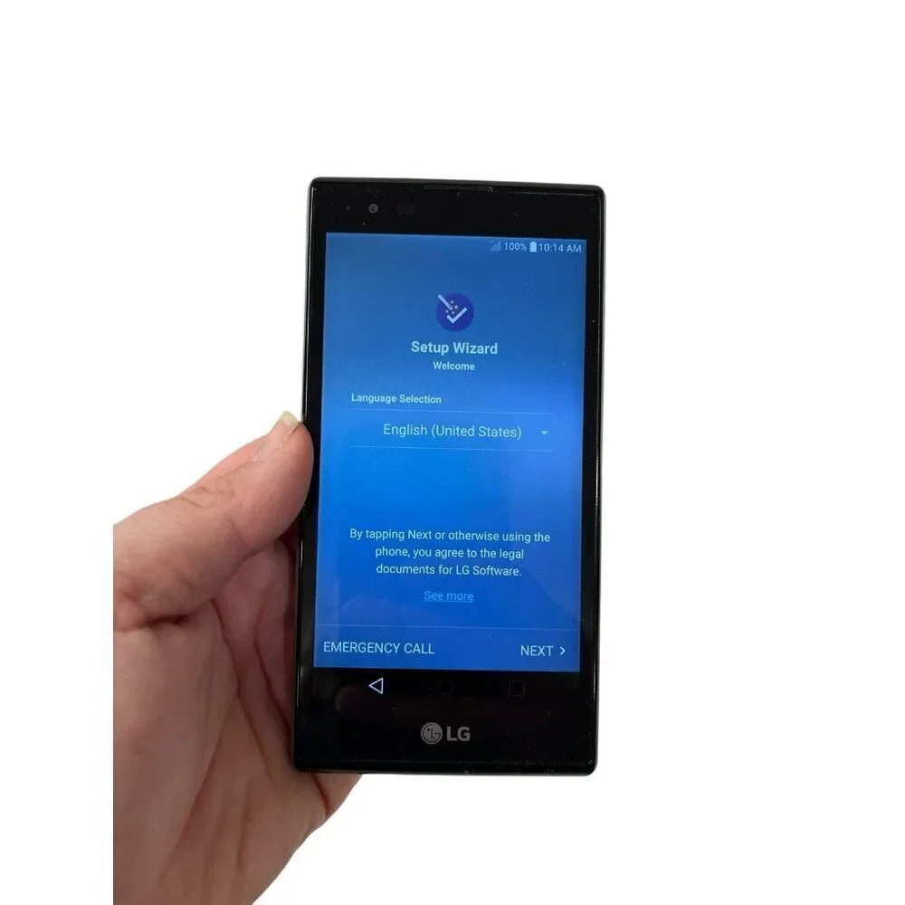 LG K8 V Smartphone Touchscreen Prepaid Verizon Network Black